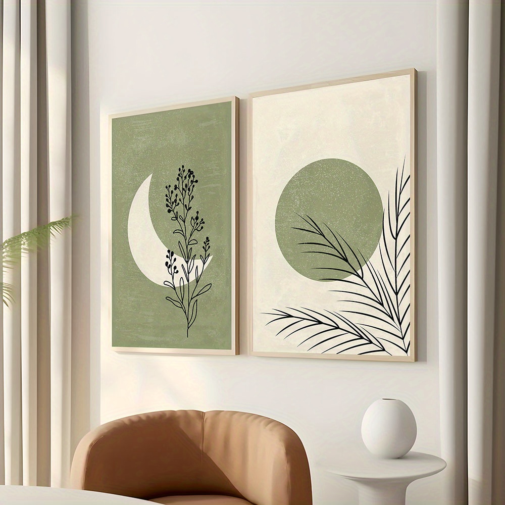 Plant Parenting - 2 szt./zestaw Boho Plakat na płótnie