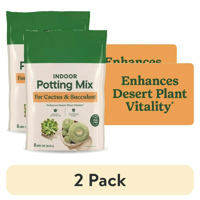 Cactus Mix Pot - (2 sztuki) Mieszanka do sadzenia roślin