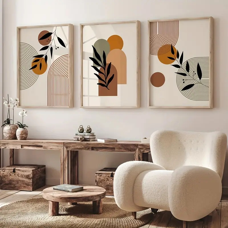 Plant Parenting - 3 szt. Plakaty w stylu bohemy