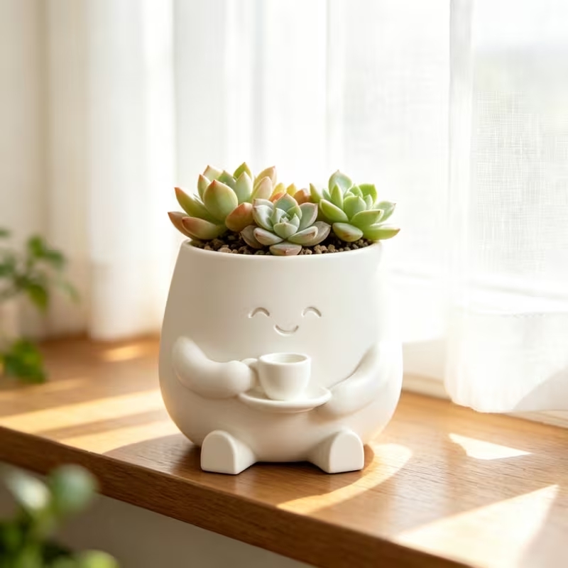 Drukowana w 3D urocza, uśmiech – Cactus Mix Pot recenzja i cena