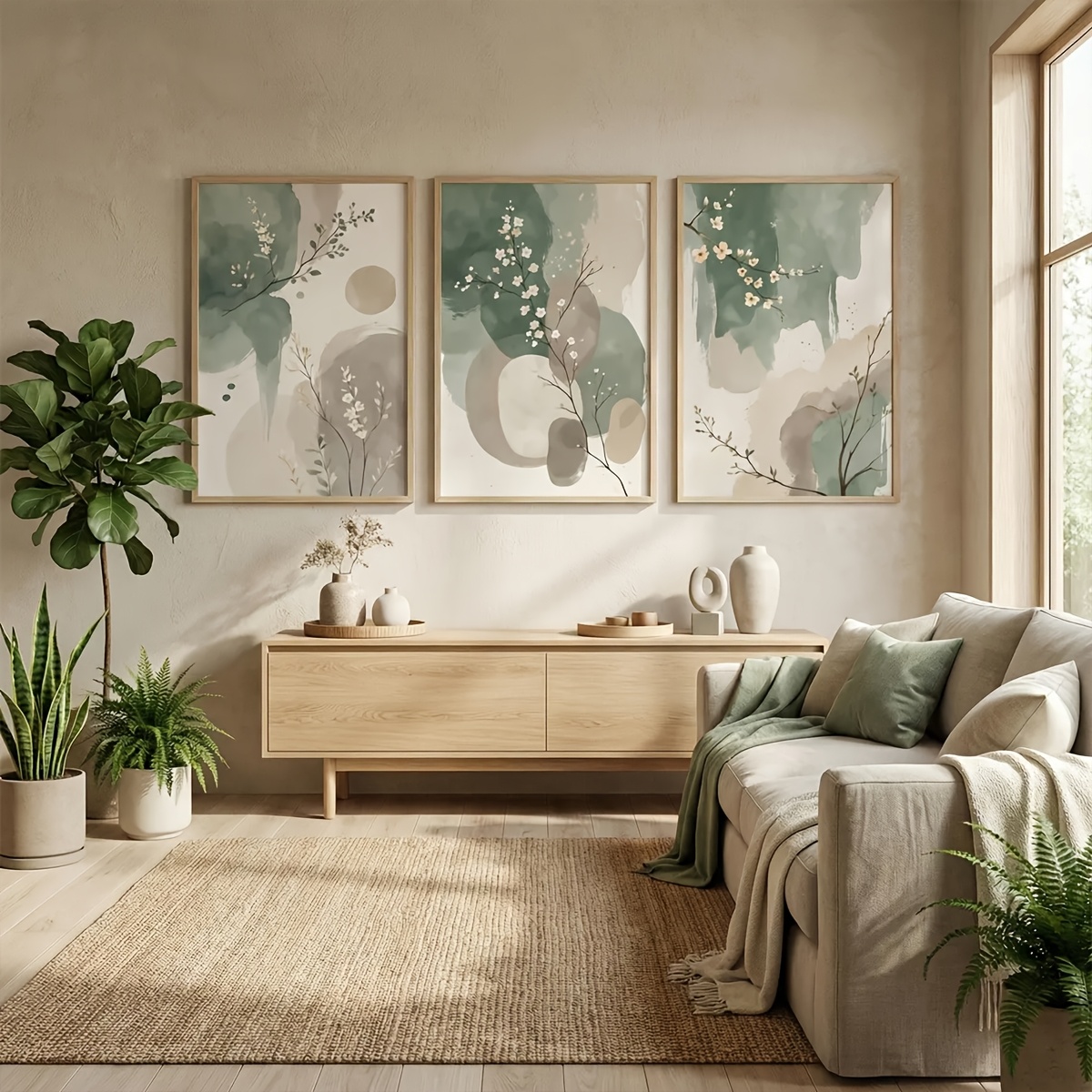 3 szt. Obraz na płótnie w styl – Plant Parenting recenzja i cena