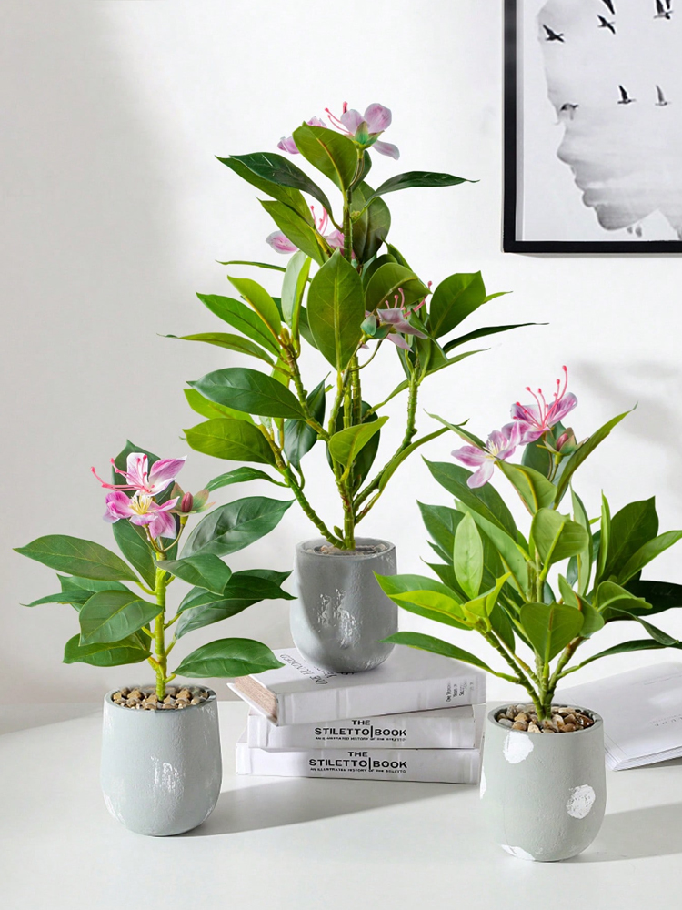 21-40cm Sztuczne rośliny azali – Rubber Plant Ficus recenzja i cena