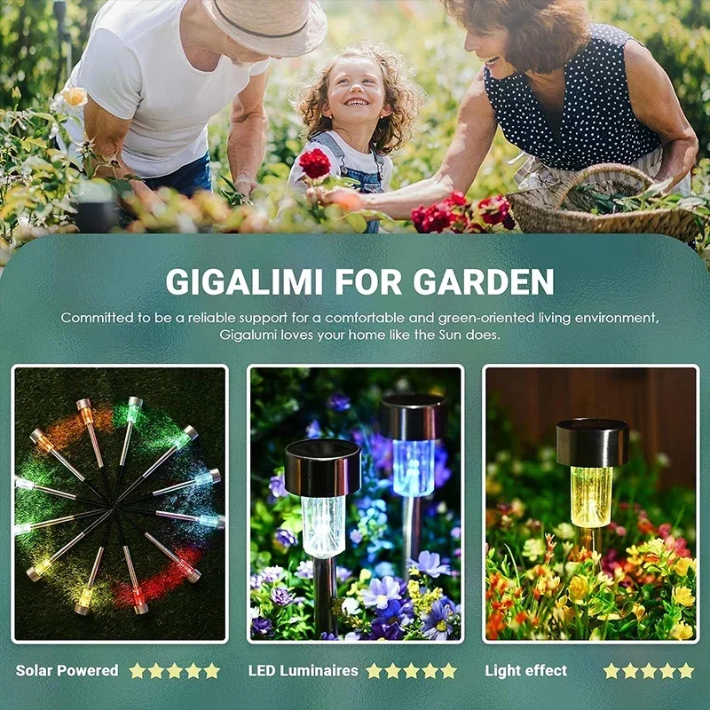 Solarne światła zewnętrzne Lam – Plant Parenting recenzja i cena