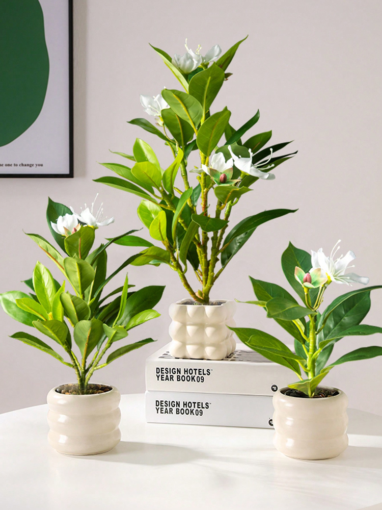 21-40cm Sztuczne rośliny azali – Rubber Plant Ficus recenzja i cena