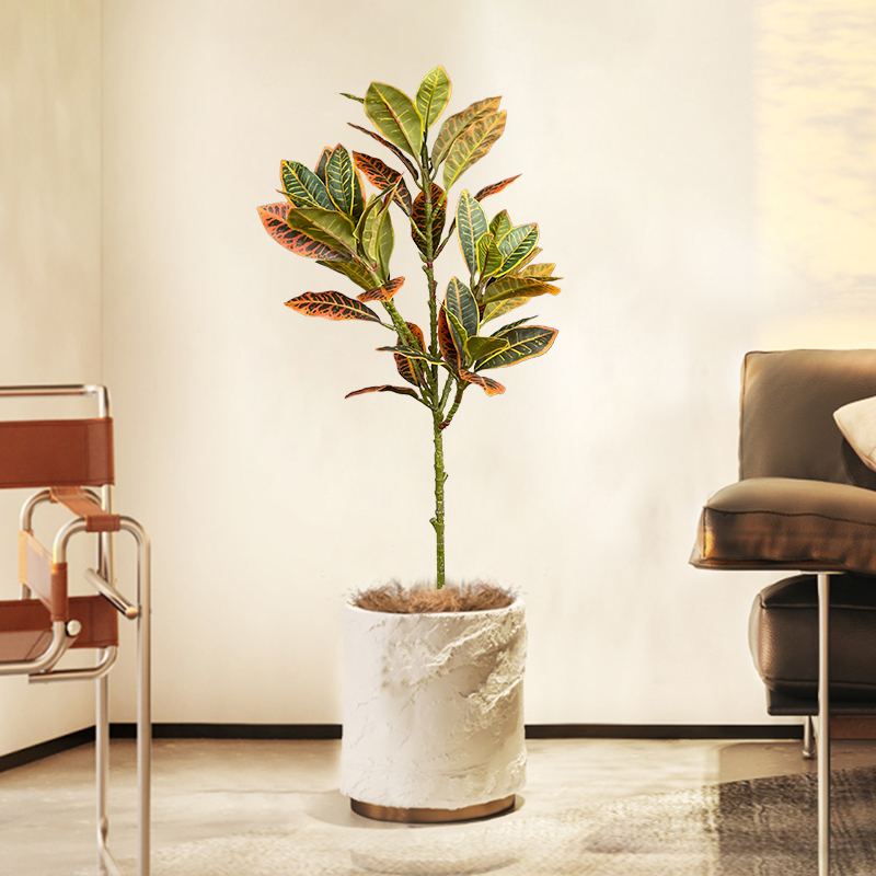 120cm Duże sztuczne drzewo Fic – Rubber Plant Ficus recenzja i cena