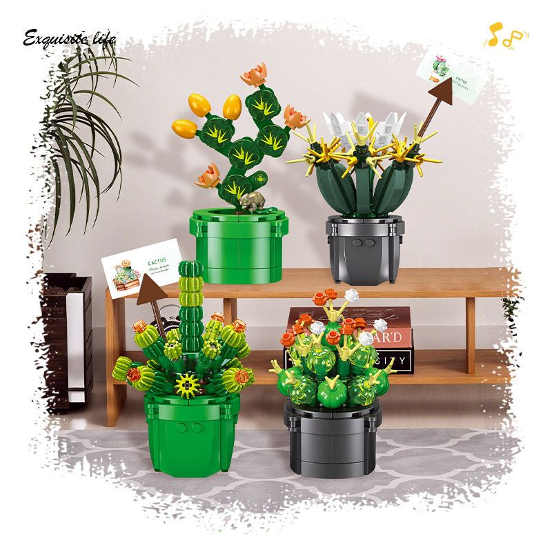 JIE-STAR JJ9175 Kaktus Sukulen – Cactus Mix Pot recenzja i cena