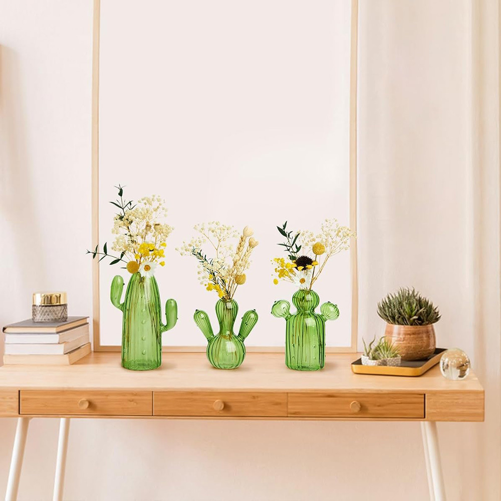 Kolorowy szklany wazon, dekora – Cactus Mix Pot recenzja i cena